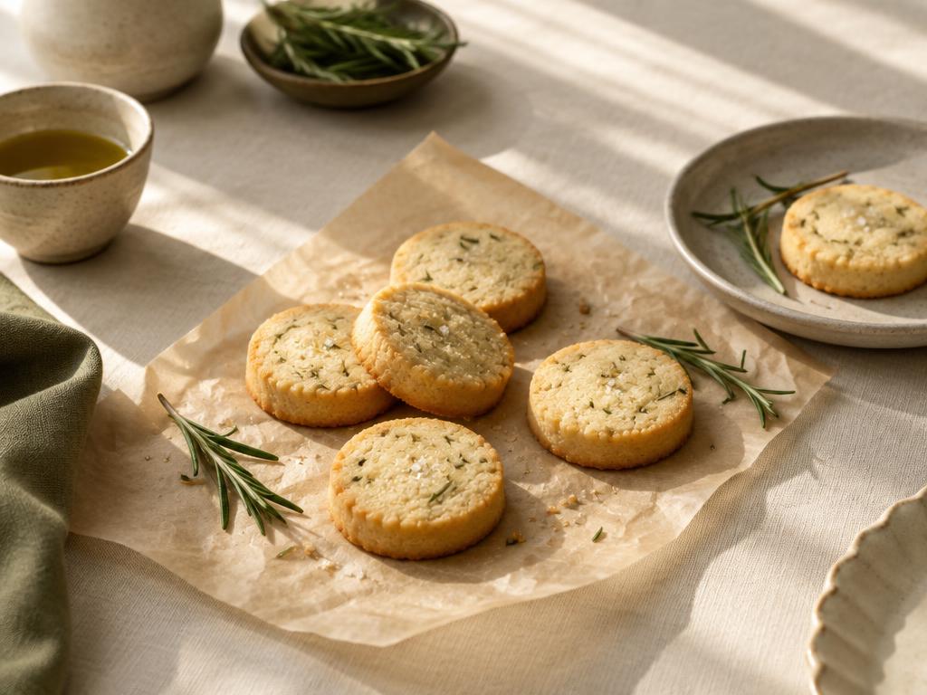 Olive Oil Shortbread