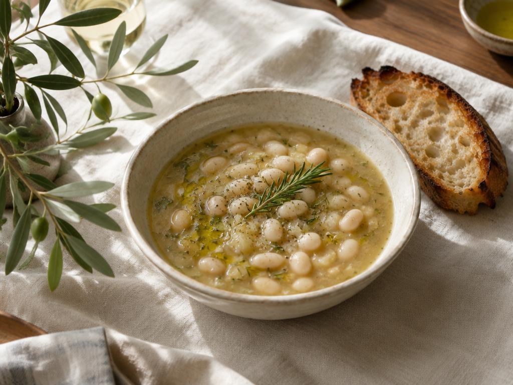 White Bean & Rosemary Soup